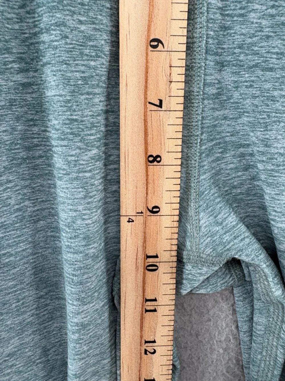 Alo Yoga Alosoft High Waist Lounge Leggings in Seagrass Green, size XS.